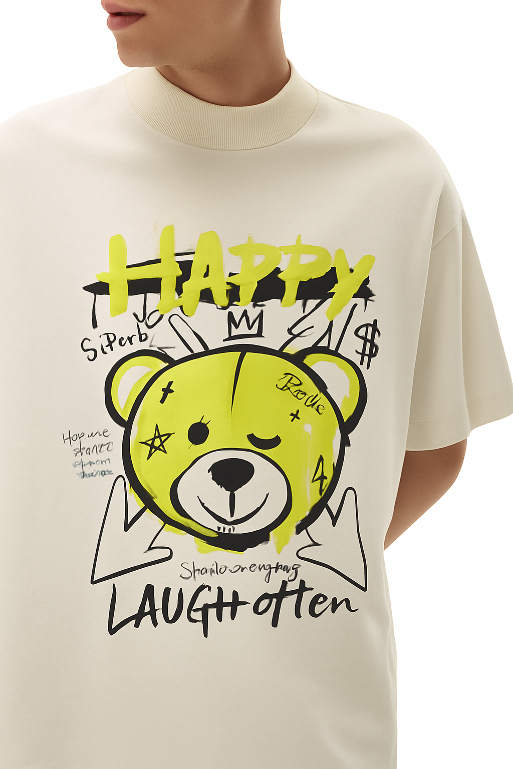 Laugh Often Tee – VIBE Pop Edition