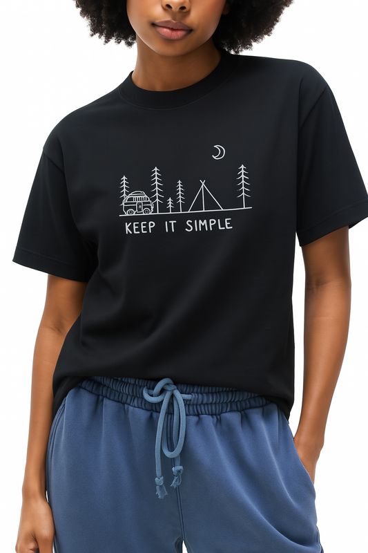 Keep It Simple T-Shirt – Adventure Awaits