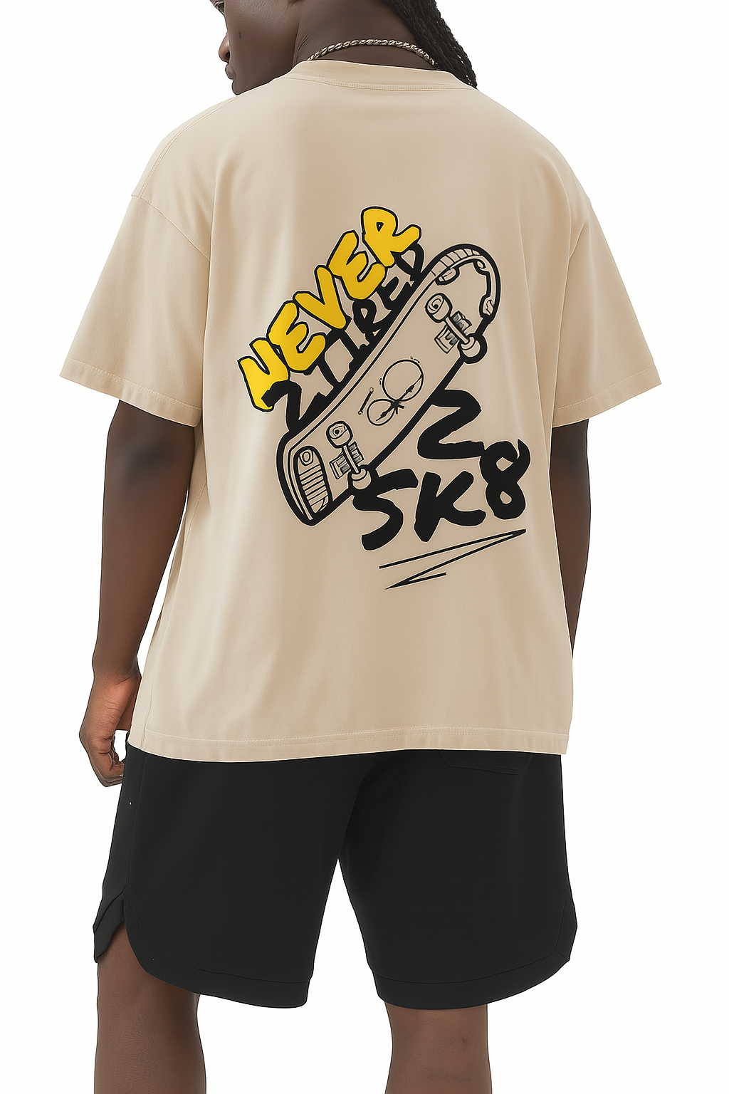 Never 2 Tired 2 SK8 Tee